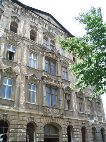 Klassizistische Fassade Potsdam Vorher