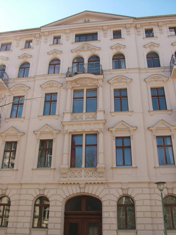 Klassizistische Fassade Potsdam Nachher 3