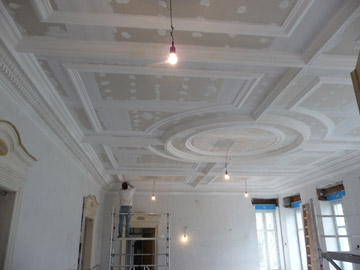 Saaldecke Hemsdorf 1