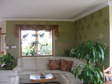 Wohnzimmergestaltung Glauchau 1